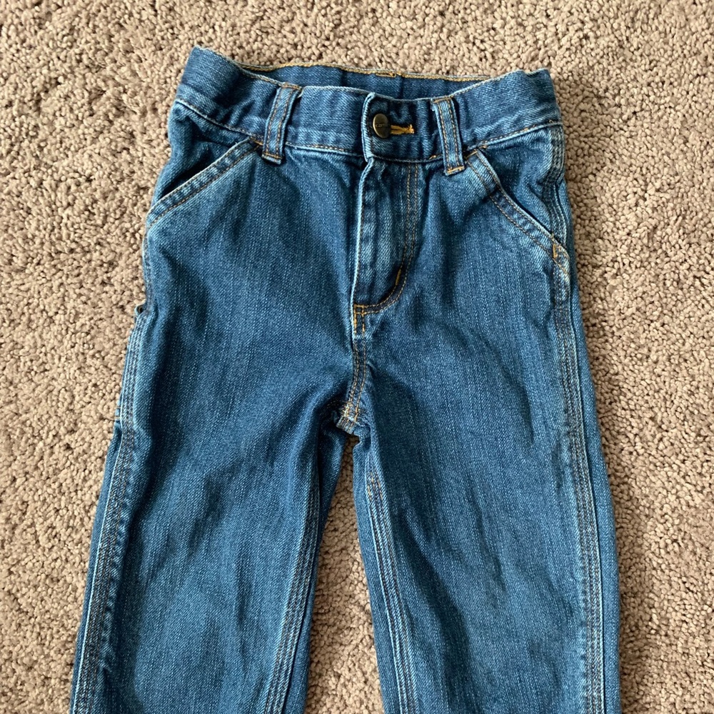 2T Carhartt toddler jeans.
